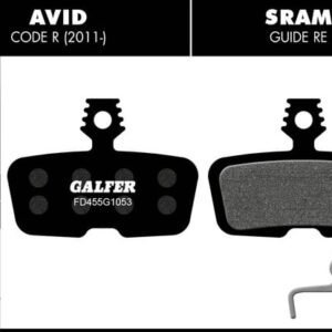 MBT/ВЕЛО Накладки FD455G1053MBT/ВЕЛО Накладки FD455G1053