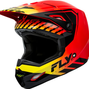 Детска крос каска FLY RACING Kinetic Menace - Red/Black/YellowДетска крос каска FLY RACING Kinetic Menace - Red/Black/Yellow