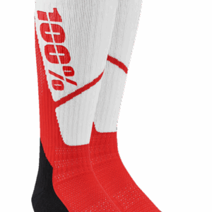 Mотокрос/вело чорапи 100% TORQUE COMFORT WHITE/REDMотокрос/вело чорапи 100% TORQUE COMFORT WHITE/RED