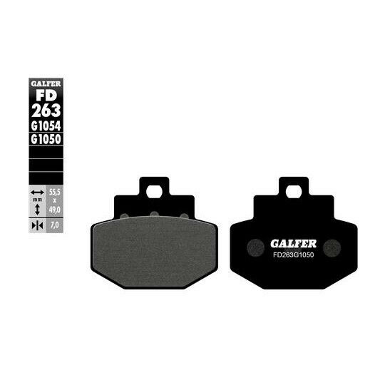 Задни мото накладки Galfer SCOOTER FD263G1050Задни мото накладки Galfer SCOOTER FD263G1050