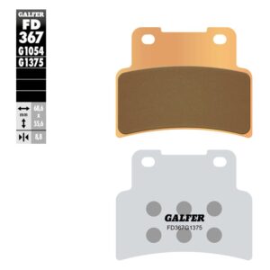 Предни мото накладки Galfer SINTERED COMPOUND FD367G1375Предни мото накладки Galfer SINTERED COMPOUND FD367G1375