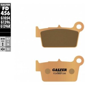Задни  мото накладки Galfer SINTERED FD456G1396Задни  мото накладки Galfer SINTERED FD456G1396