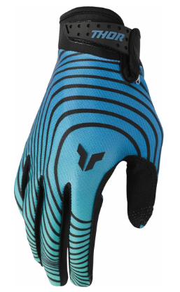 Mотокрос ръкавици THOR LAUNCHMODE IDENTITY TEAL/BLACKMотокрос ръкавици THOR LAUNCHMODE IDENTITY TEAL/BLACK
