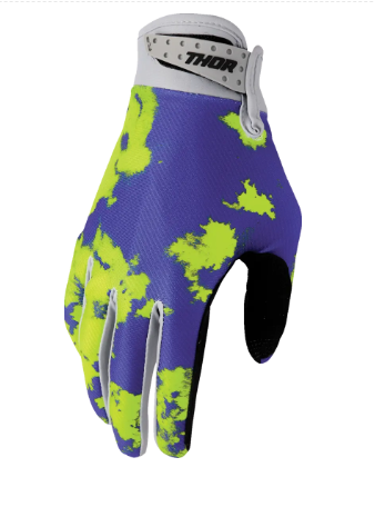 Mотокрос ръкавици THOR LAUNCHMODE BLEACH GRAY/ACIDMотокрос ръкавици THOR LAUNCHMODE BLEACH GRAY/ACID