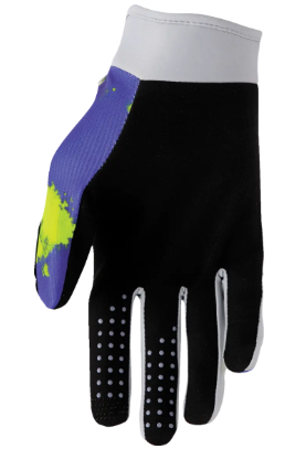 Mотокрос ръкавици THOR LAUNCHMODE BLEACH GRAY/ACIDMотокрос ръкавици THOR LAUNCHMODE BLEACH GRAY/ACID - Image 4