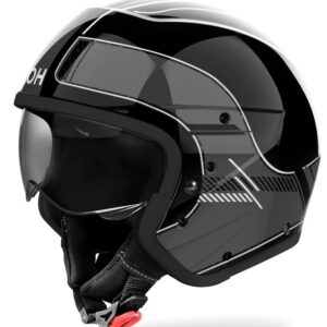 Kаска за скутер AIROH Raster Dark Grey GlossKаска за скутер AIROH Raster Dark Grey Gloss