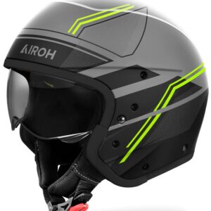 Kаска за скутер AIROH J110 Slim Yellow MattKаска за скутер AIROH J110 Slim Yellow Matt