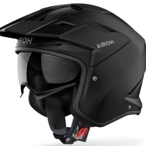 Kаска за скутер AIROH Kombakt BLACK MATTKаска за скутер AIROH Kombakt BLACK MATT