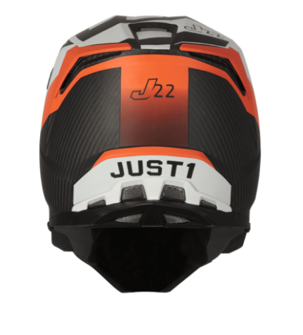 Mотокрос каска Just1 J-22 C Adrenaline Orange/Carbon MattMотокрос каска Just1 J-22 C Adrenaline Orange/Carbon Matt - Image 3