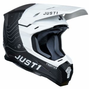 Mотокрос каска Just1 J-22 C Frontier Black/White/Carbon MattMотокрос каска Just1 J-22 C Frontier Black/White/Carbon Matt