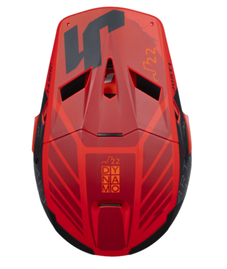 Mотокрос каска Just1 J-22 F Dynamo Black/RedMотокрос каска Just1 J-22 F Dynamo Black/Red - Image 2