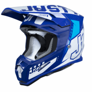 Mотокрос каска Just1 J-22 F Falcon White/BlueMотокрос каска Just1 J-22 F Falcon White/Blue