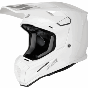 Mотокрос каска Just1 J-22 F Solid White GlossMотокрос каска Just1 J-22 F Solid White Gloss
