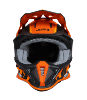 Mотокрос каска Just1 J-18 F Hexa Orange/Titanium/BlackMотокрос каска Just1 J-18 F Hexa Orange/Titanium/Black - Image 4
