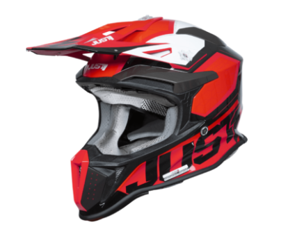 Mотокрос каска Just1 J-18 F Hexa White/Fluo Red/BlackMотокрос каска Just1 J-18 F Hexa White/Fluo Red/Black - Image 5