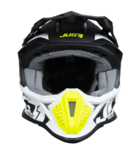 Mотокрос каска Just1 J-18 F Hexa Fluo Yellow/Black/WhiteMотокрос каска Just1 J-18 F Hexa Fluo Yellow/Black/White - Image 4