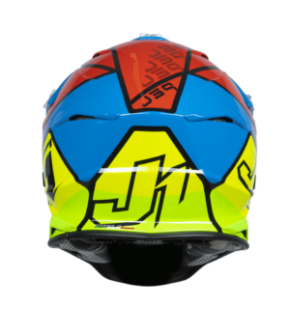 Mотокрос каска Just1 J-39 Thruster Fluo Yellow/Red/BlueMотокрос каска Just1 J-39 Thruster Fluo Yellow/Red/Blue - Image 3