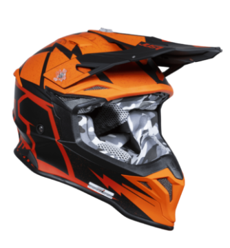 Mотокрос каска Just1 J-39 Poseidon Fluo Orange/Red/BlackMотокрос каска Just1 J-39 Poseidon Fluo Orange/Red/Black