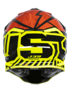Mотокрос каска Just1 J-39 Poseidon Fluo Yellow/Red BlackMотокрос каска Just1 J-39 Poseidon Fluo Yellow/Red Black - Image 3