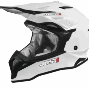 Mотокрос каска Just1 J-39 Solid White GlossMотокрос каска Just1 J-39 Solid White Gloss