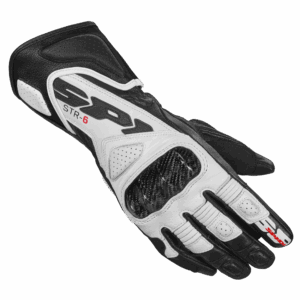 Дамски кожени мото ръкавици SPIDI STR-6 Black/WhiteДамски кожени мото ръкавици SPIDI STR-6 Black/White