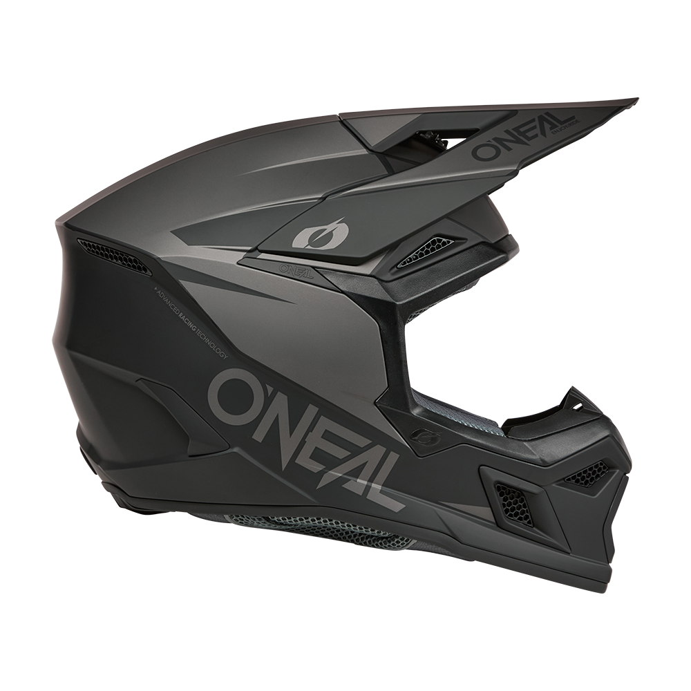 Мотокрос каска O'NEAL 3SERIES SOLID BLACK/GRAY V.26Мотокрос каска O'NEAL 3SERIES SOLID BLACK/GRAY V.26 - Image 6