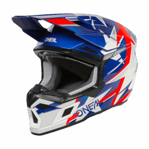 Мотокрос каска O'NEAL 3SERIES RIDE BLUE/WHITE/RED V.24Мотокрос каска O'NEAL 3SERIES RIDE BLUE/WHITE/RED V.24