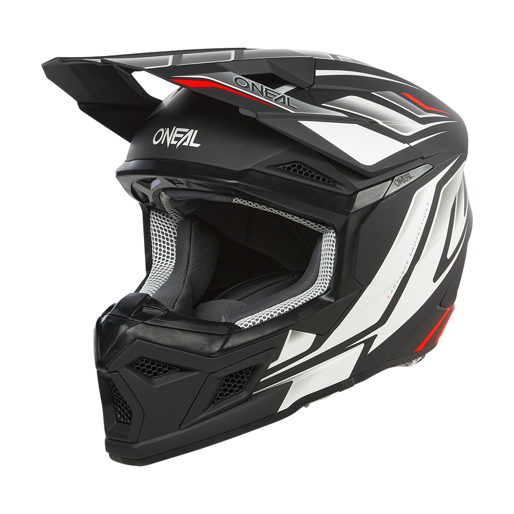 Мотокрос каска O'NEAL 3SERIES VERTICAL BLACK/WHITE V.24Мотокрос каска O'NEAL 3SERIES VERTICAL BLACK/WHITE V.24