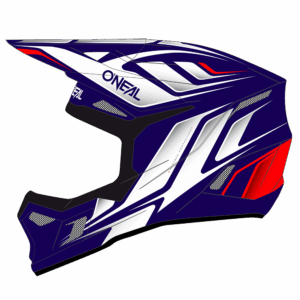Мотокрос каска O'NEAL 3SERIES VERTICAL BLUE/WHITE/RED V.24Мотокрос каска O'NEAL 3SERIES VERTICAL BLUE/WHITE/RED V.24