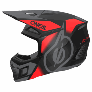 Мотокрос каска O'NEAL 3SERIES VISION BLACK/RED/GRAY V.24Мотокрос каска O'NEAL 3SERIES VISION BLACK/RED/GRAY V.24