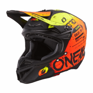 Мотокрос каска O'NEAL 5SERIES SCARZ BLACK/RED/YELLOW V.24Мотокрос каска O'NEAL 5SERIES SCARZ BLACK/RED/YELLOW V.24
