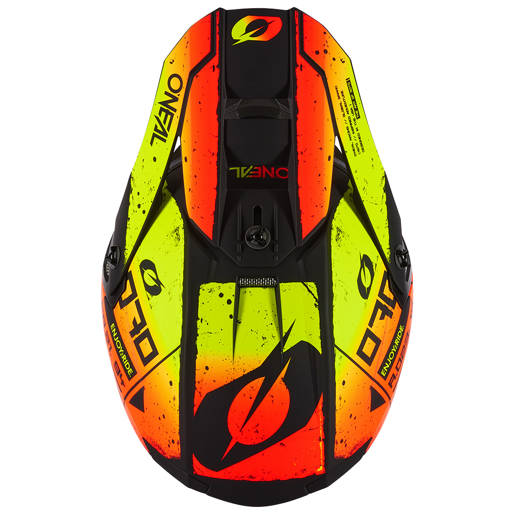 Мотокрос каска O'NEAL 5SERIES SCARZ BLACK/RED/YELLOW V.24Мотокрос каска O'NEAL 5SERIES SCARZ BLACK/RED/YELLOW V.24 - Image 4