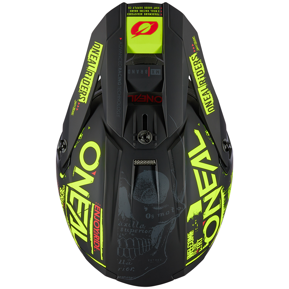 Мотокрос каска O'NEAL 5SERIES POLYACRYLITE ATTACK V.23 BLACK/NEON YELLOWМотокрос каска O'NEAL 5SERIES POLYACRYLITE ATTACK V.23 BLACK/NEON YELLOW - Image 6