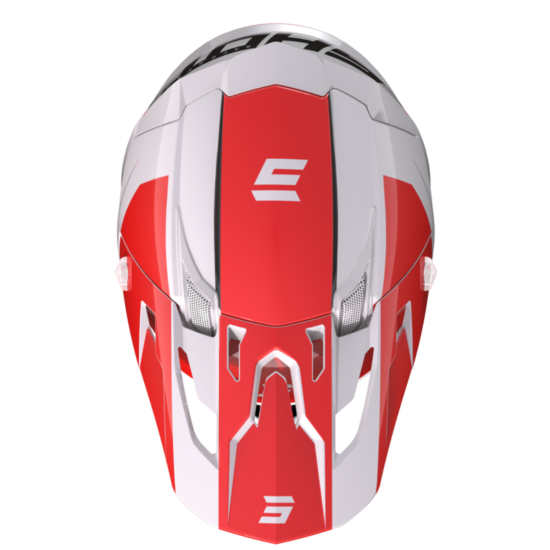 Мотокрос каска SHOT Comp Red PearlyМотокрос каска SHOT Comp Red Pearly - Image 3