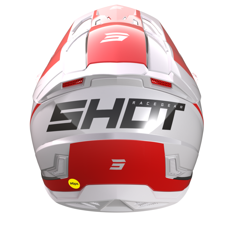 Мотокрос каска SHOT Comp Red PearlyМотокрос каска SHOT Comp Red Pearly - Image 2