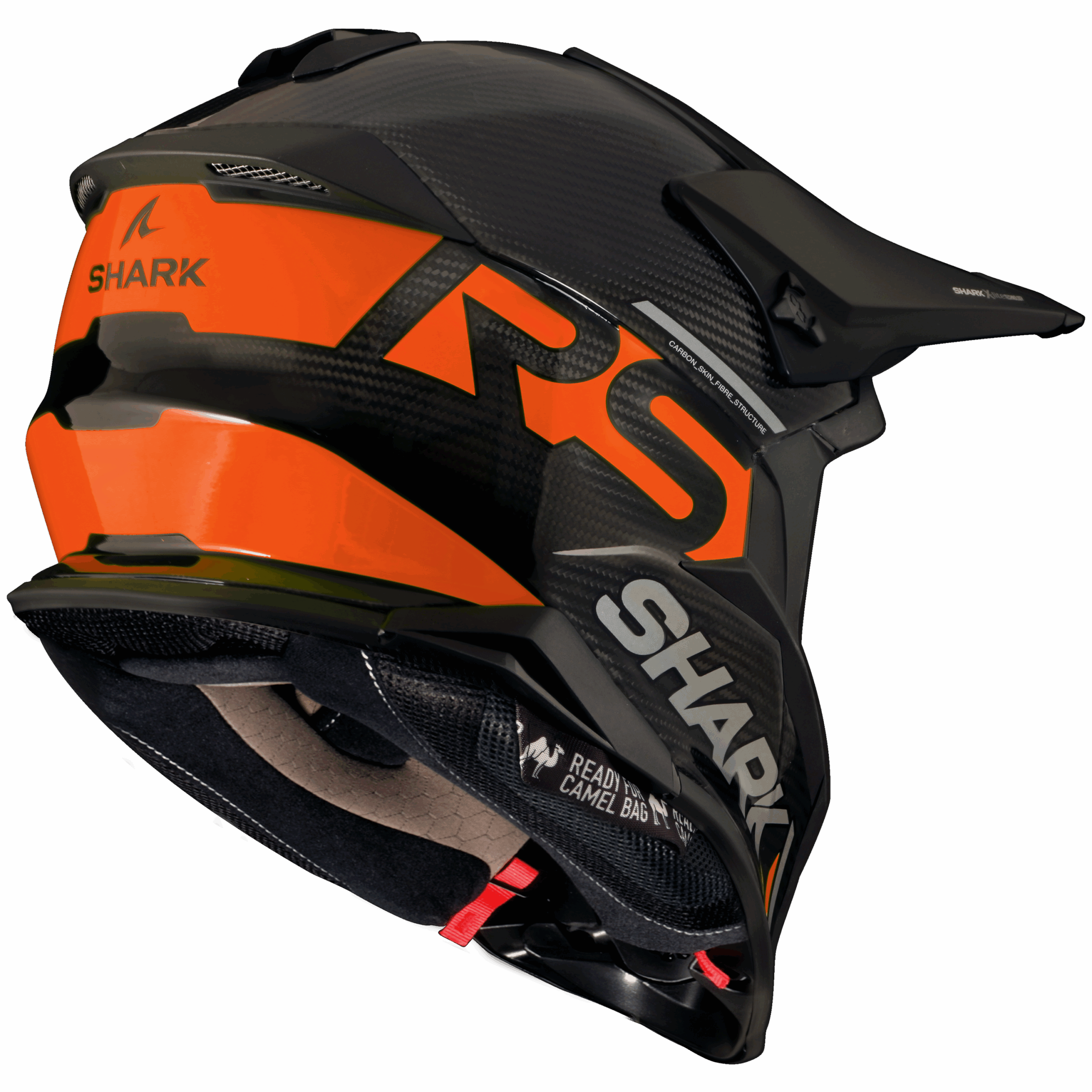 Мотокрос каска SHARK VARIAL RS FLAIR ORANGEМотокрос каска SHARK VARIAL RS FLAIR ORANGE - Image 2