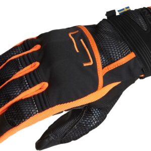 Мото ръкавици Lindstrands Nyhusen Black/orangeМото ръкавици Lindstrands Nyhusen Black/orange