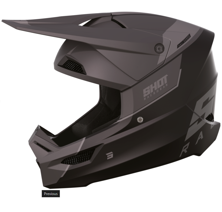 Мотокрос каска SHOT Furious Scope Grey MattМотокрос каска SHOT Furious Scope Grey Matt