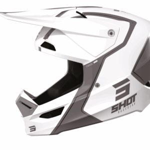 Мотокрос каска SHOT Furious Reflex White GlossyМотокрос каска SHOT Furious Reflex White Glossy