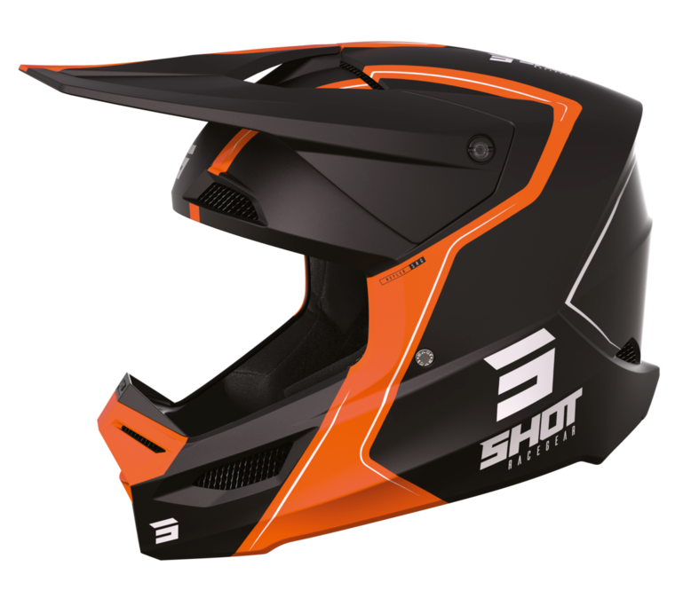 Мотокрос каска SHOT Furious Reflex Orange MattМотокрос каска SHOT Furious Reflex Orange Matt