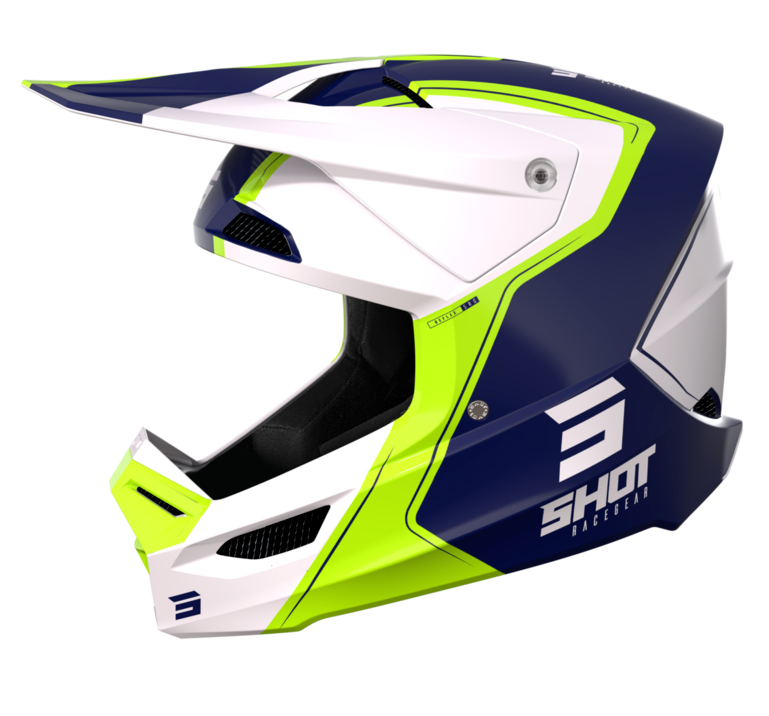 Мотокрос каска SHOT Furious Reflex Blue GlossyМотокрос каска SHOT Furious Reflex Blue Glossy