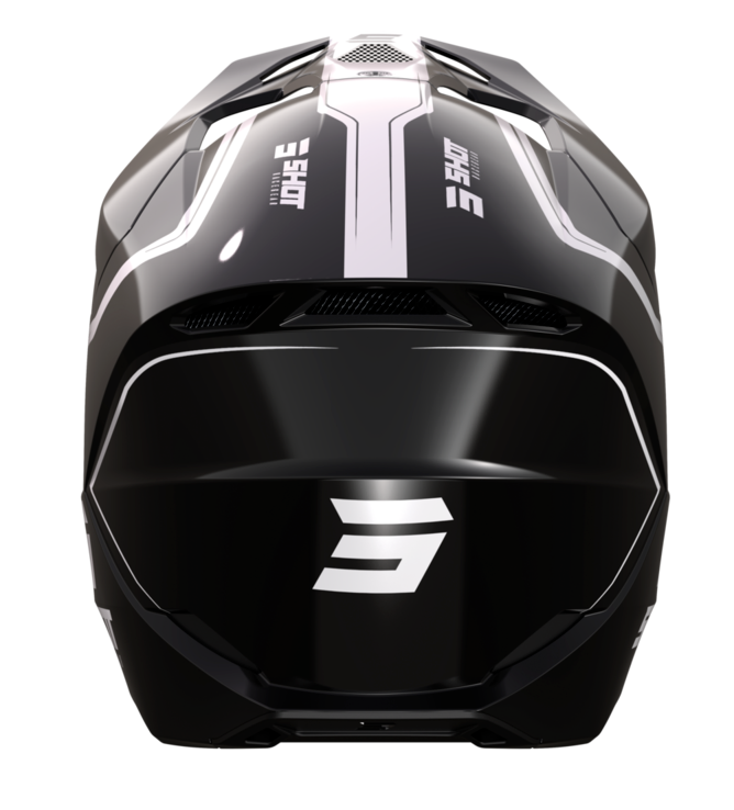 Мотокрос каска SHOT Furious Reflex Black GlossyМотокрос каска SHOT Furious Reflex Black Glossy - Image 2