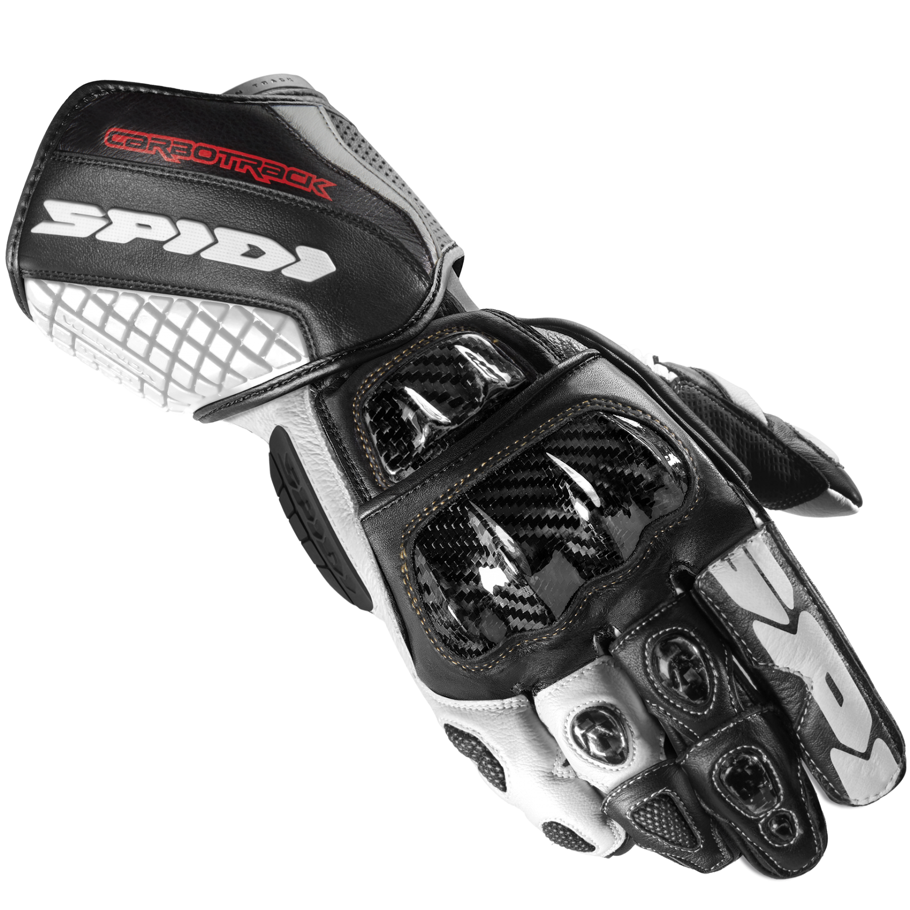 Мото ръкавици SPIDI Carbo track EVO BLACK/WHITEМото ръкавици SPIDI Carbo track EVO BLACK/WHITE