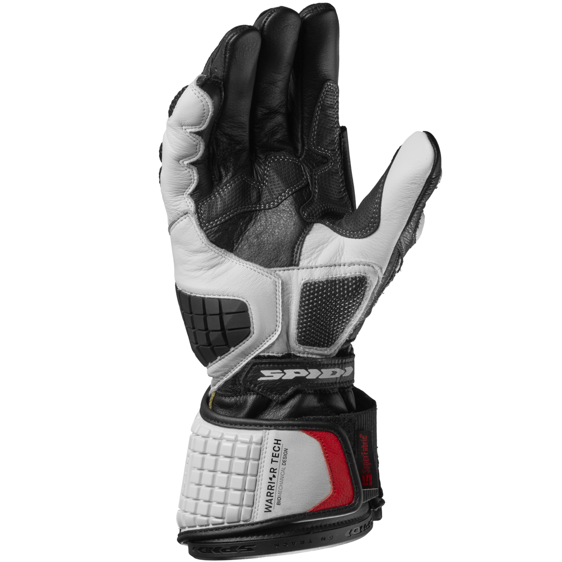 Мото ръкавици SPIDI Carbo track EVO BLACK/WHITEМото ръкавици SPIDI Carbo track EVO BLACK/WHITE - Image 3