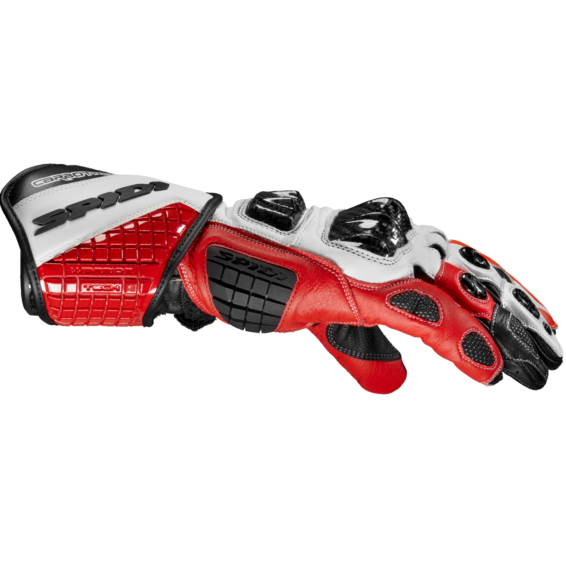Мото ръкавици SPIDI Carbo track EVO REDМото ръкавици SPIDI Carbo track EVO RED - Image 2