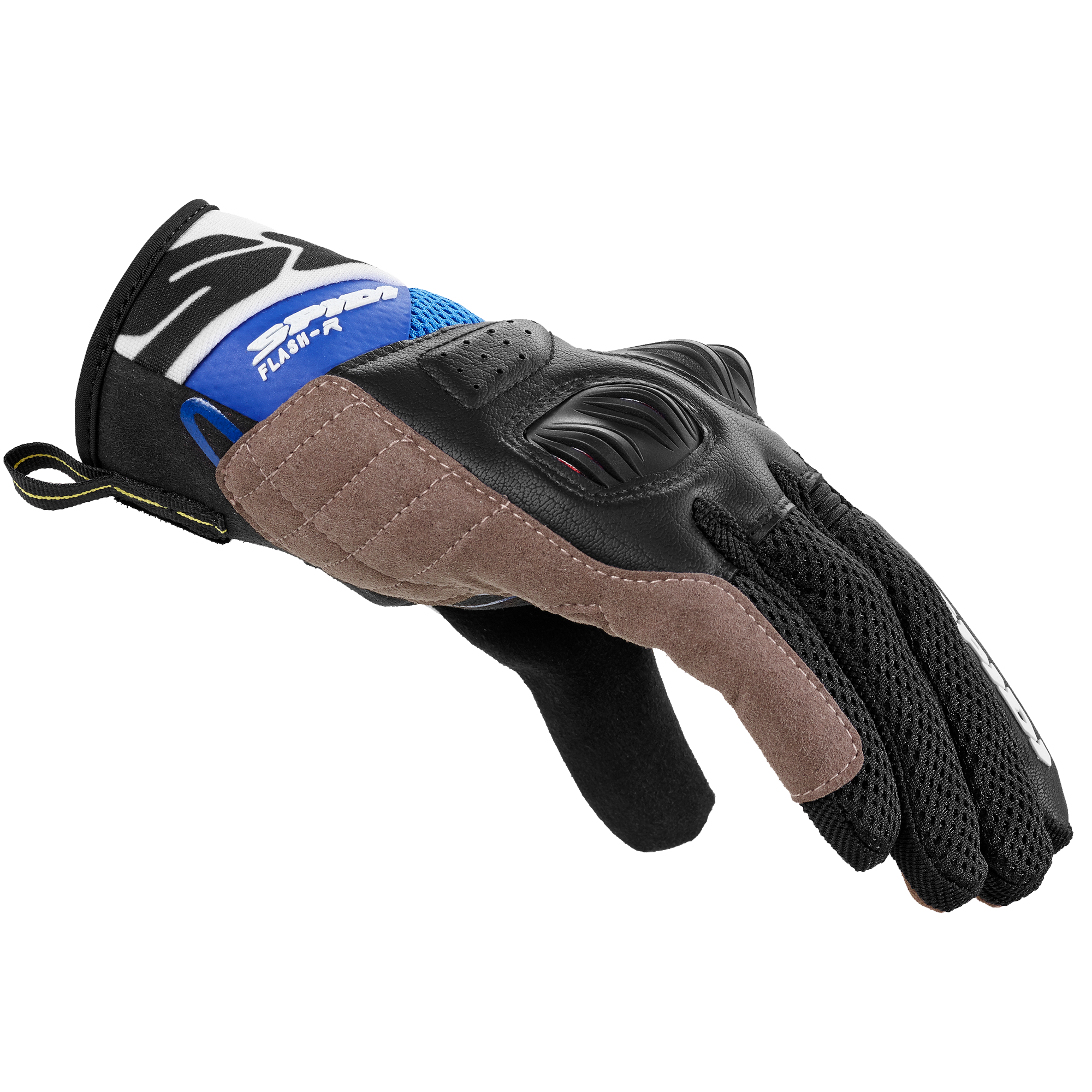 Мото ръкавици SPIDI FLASH-R EVO Black/BlueМото ръкавици SPIDI FLASH-R EVO Black/Blue - Image 3