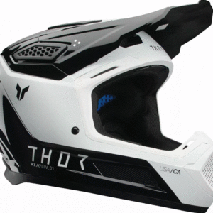 Мотокрос каска THOR FLEET STORM BLACK/WHITEМотокрос каска THOR FLEET STORM BLACK/WHITE